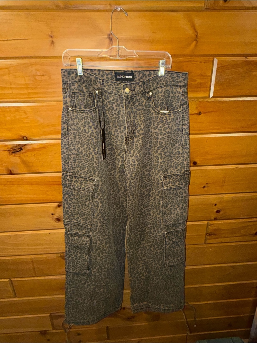Fashion Nova-Anastasia Leopard Jogger - Brown/combo - Picture 2 of 5